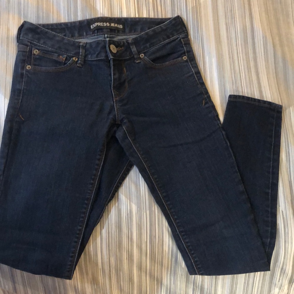 Express Stella Low Rise Jean Legging size 0R